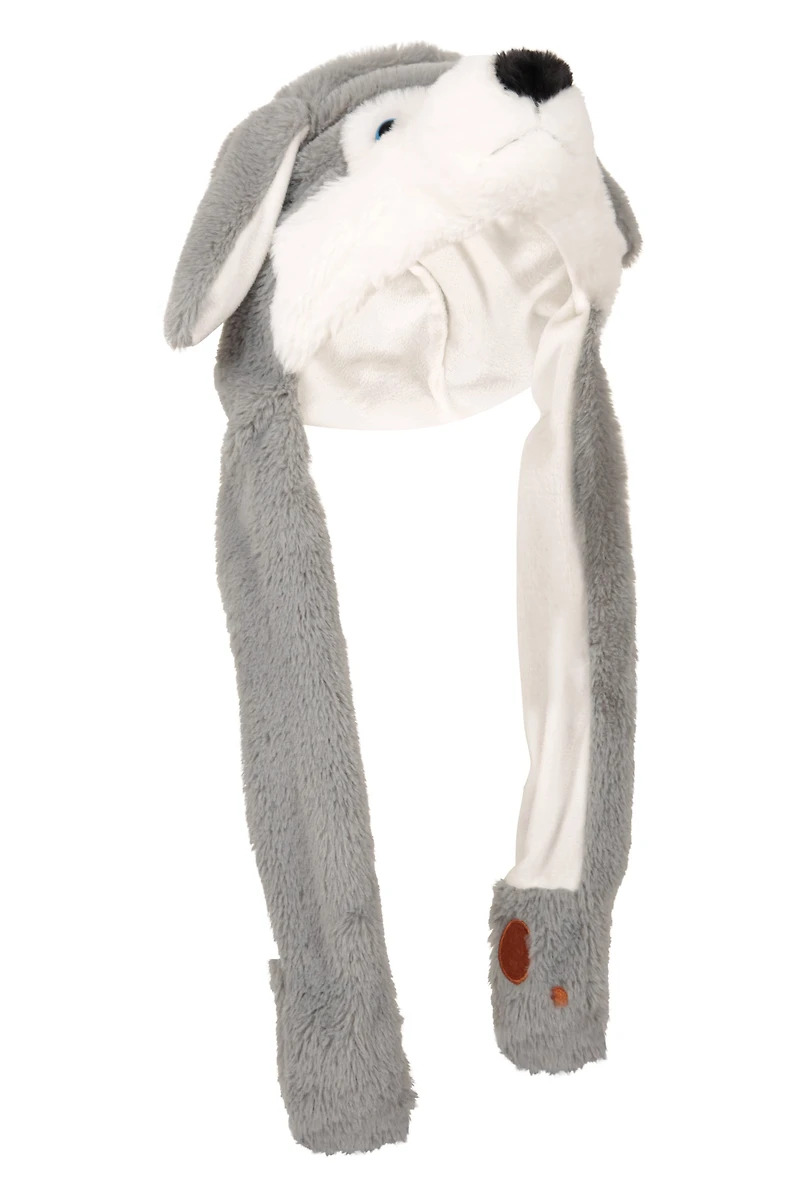 Cuddly Kids Wolf Trapper Hat with Moveable Ears