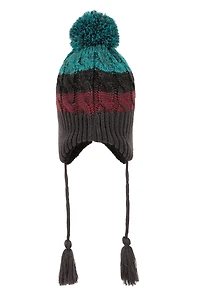 Mens Sherpa Lined Trapper Hat
