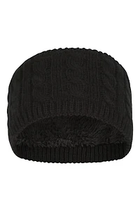 Plush Fur Lined Womens Headband