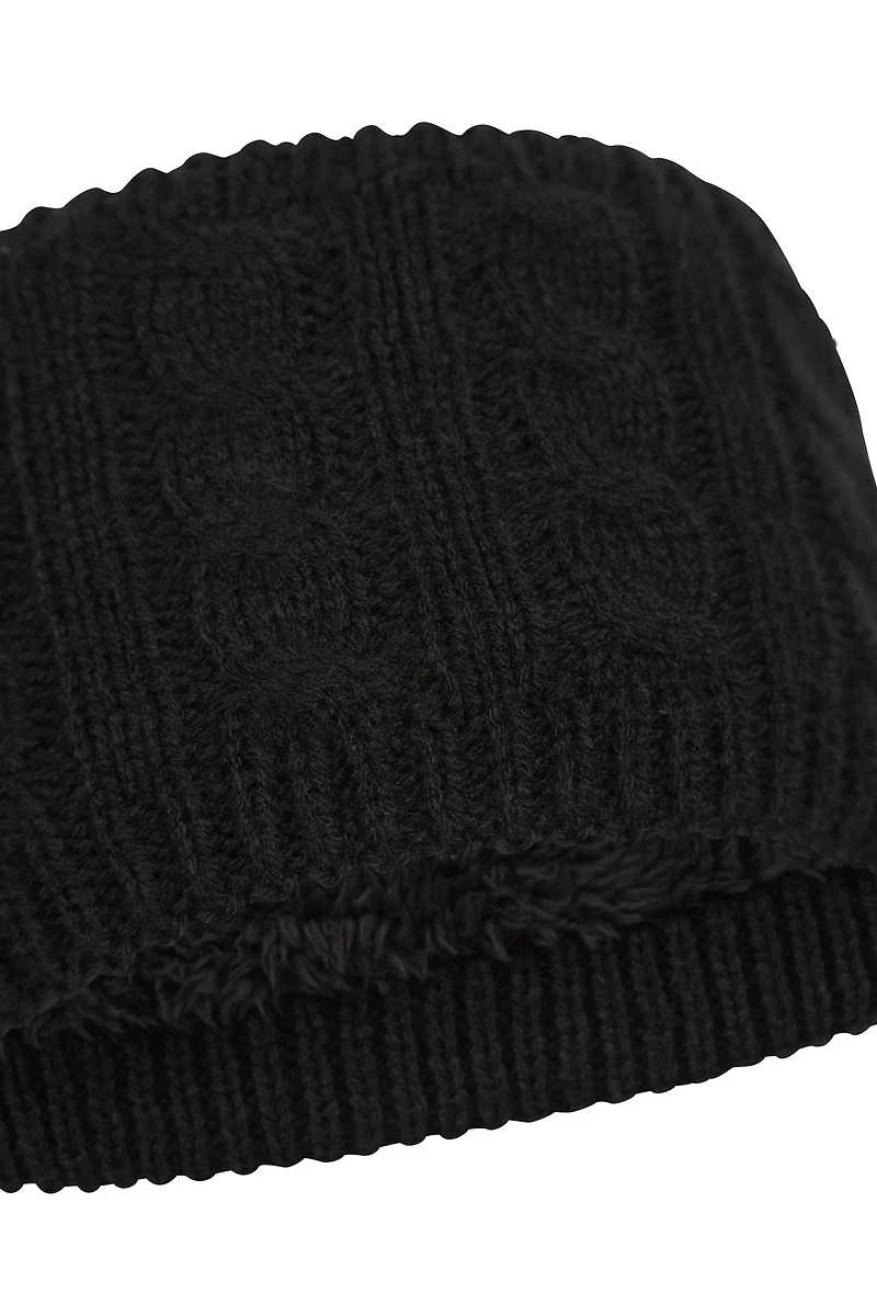 Plush Fur Lined Womens Headband