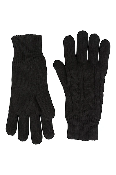 IsoTherm Womens Plush Fur-Lined Gloves