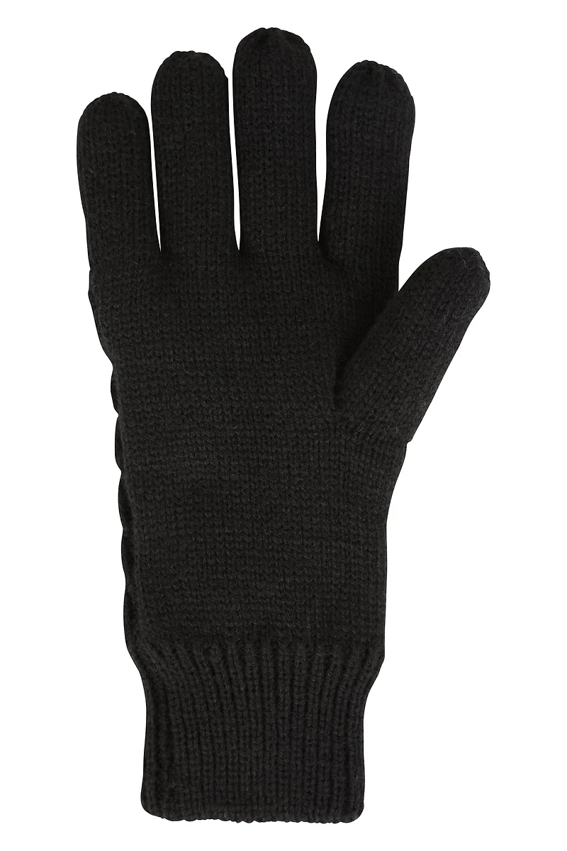 IsoTherm Womens Plush Fur-Lined Gloves