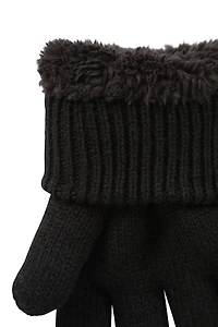 IsoTherm Womens Plush Fur-Lined Gloves