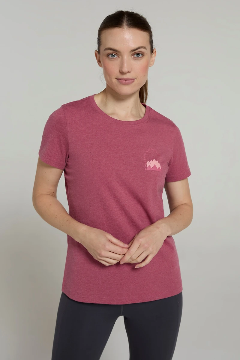 Mountain Scene Womens T-Shirt