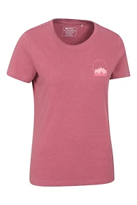 Mountain Scene Womens T-Shirt