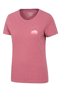 Mountain Scene Womens T-Shirt