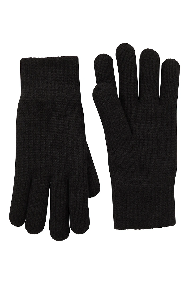 Thinsulate Fleece Lined Mens Hat & Glove Set