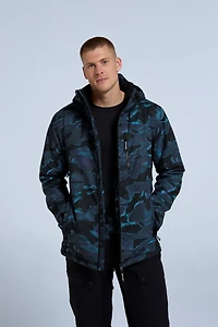 Laxx Mens Printed Snow Jacket