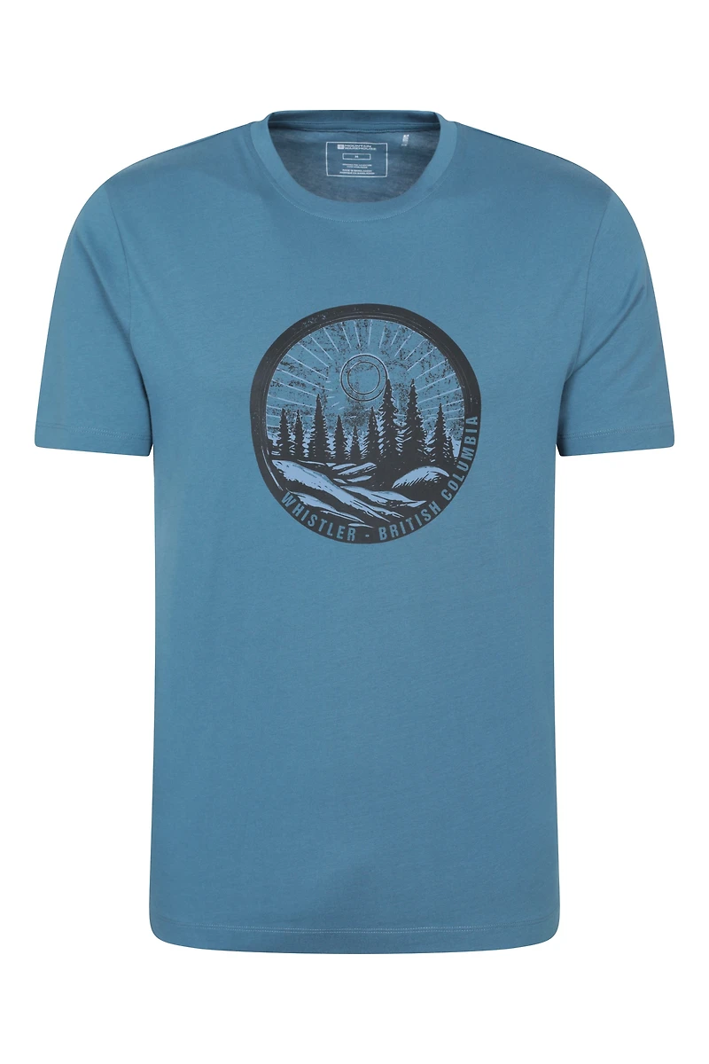 Whistler Mens Graphic Short Sleeve T-Shirt