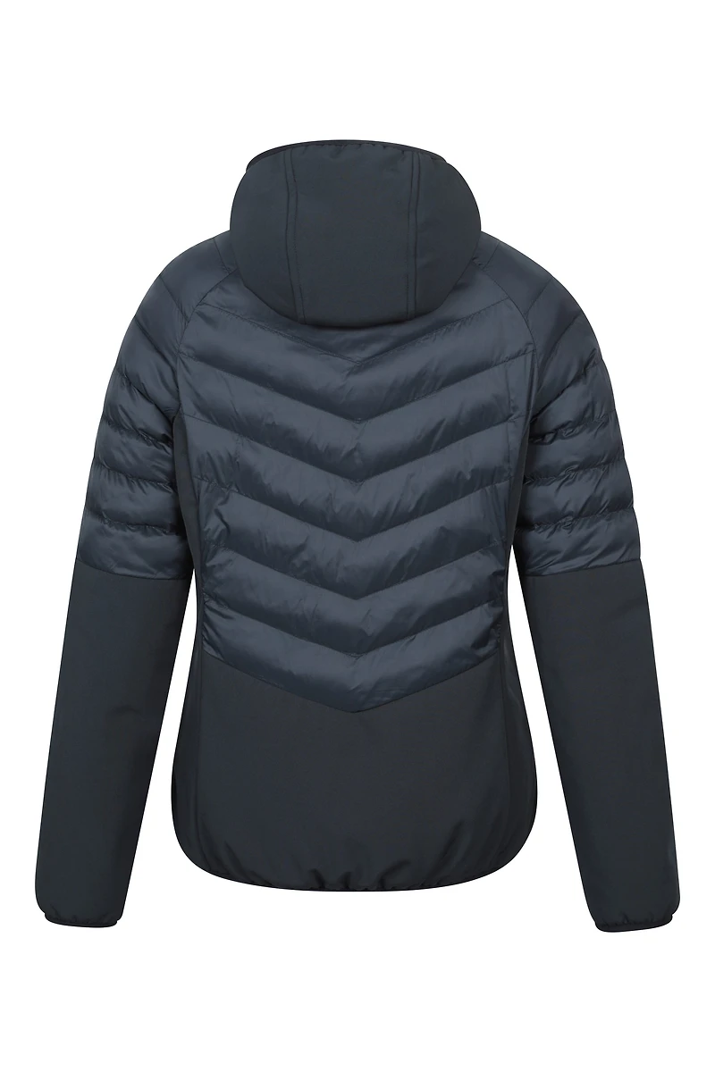 Agile Womens Hybrid Softshell Padded Jacket