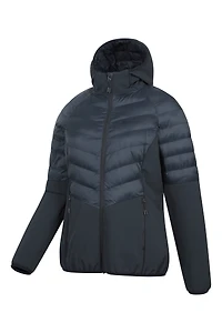 Agile Womens Hybrid Softshell Padded Jacket