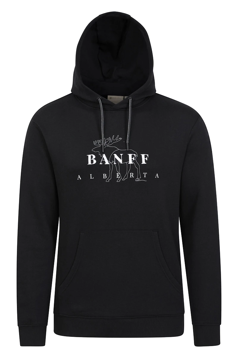 Banff Embroidered Mens Overhead Hoodie