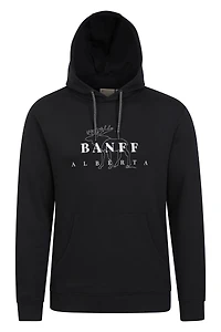 Banff Embroidered Mens Overhead Hoodie