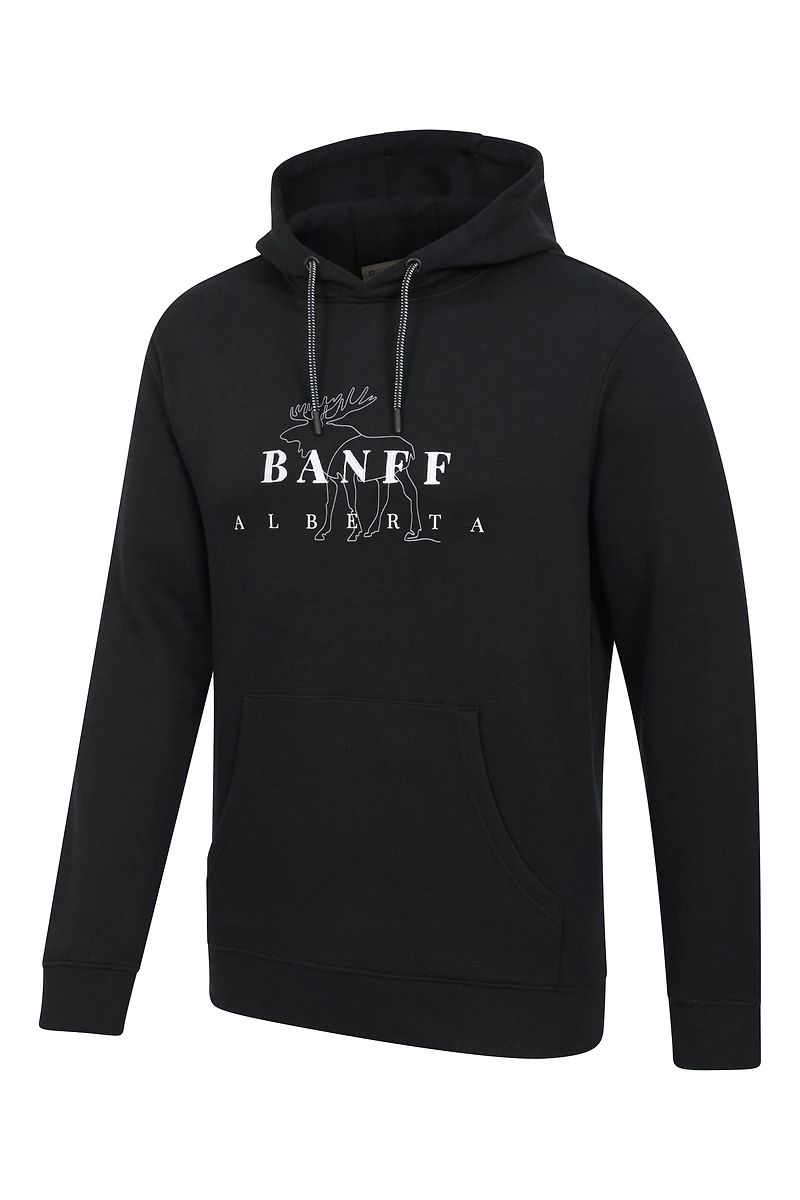 Banff Embroidered Mens Overhead Hoodie