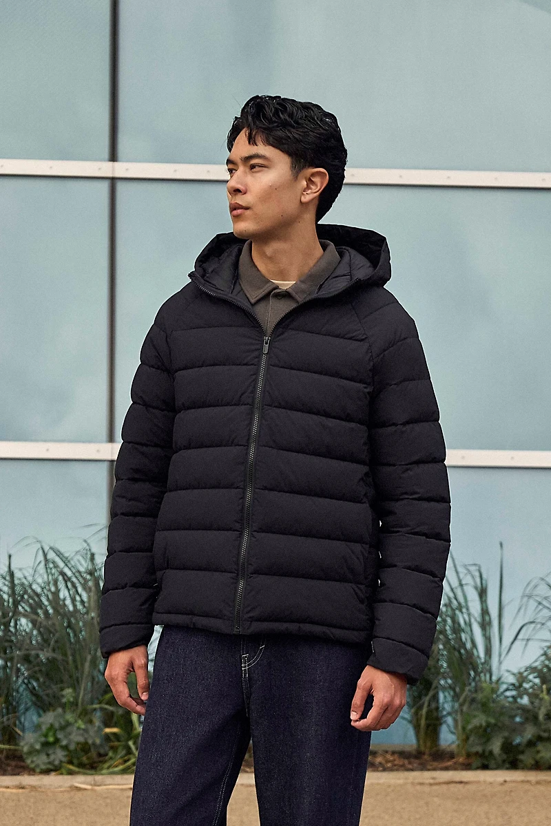 Light Cloud Cosi Hooded Mens Padded Jacket