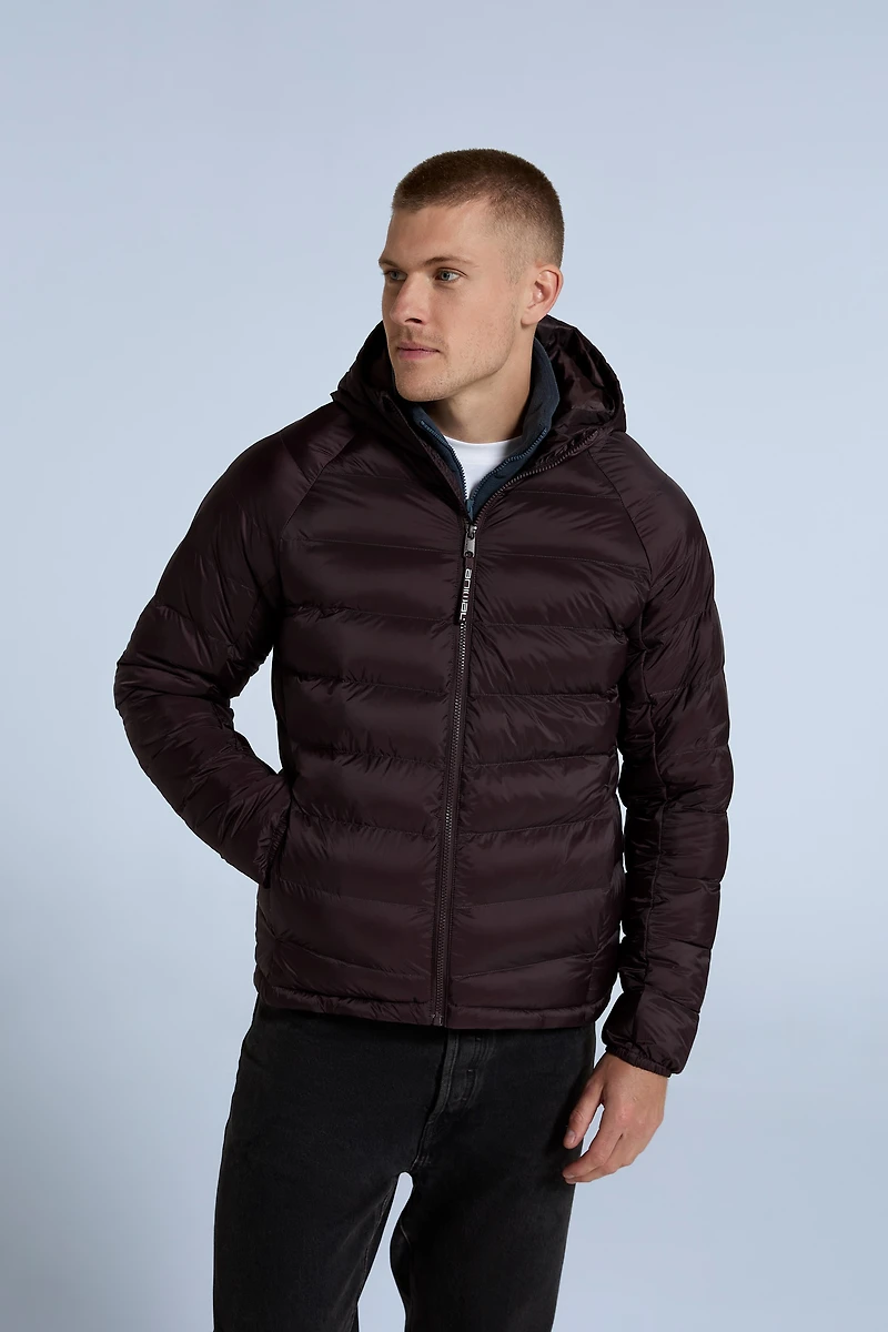 Light Cloud Cosi Hooded Mens Padded Jacket