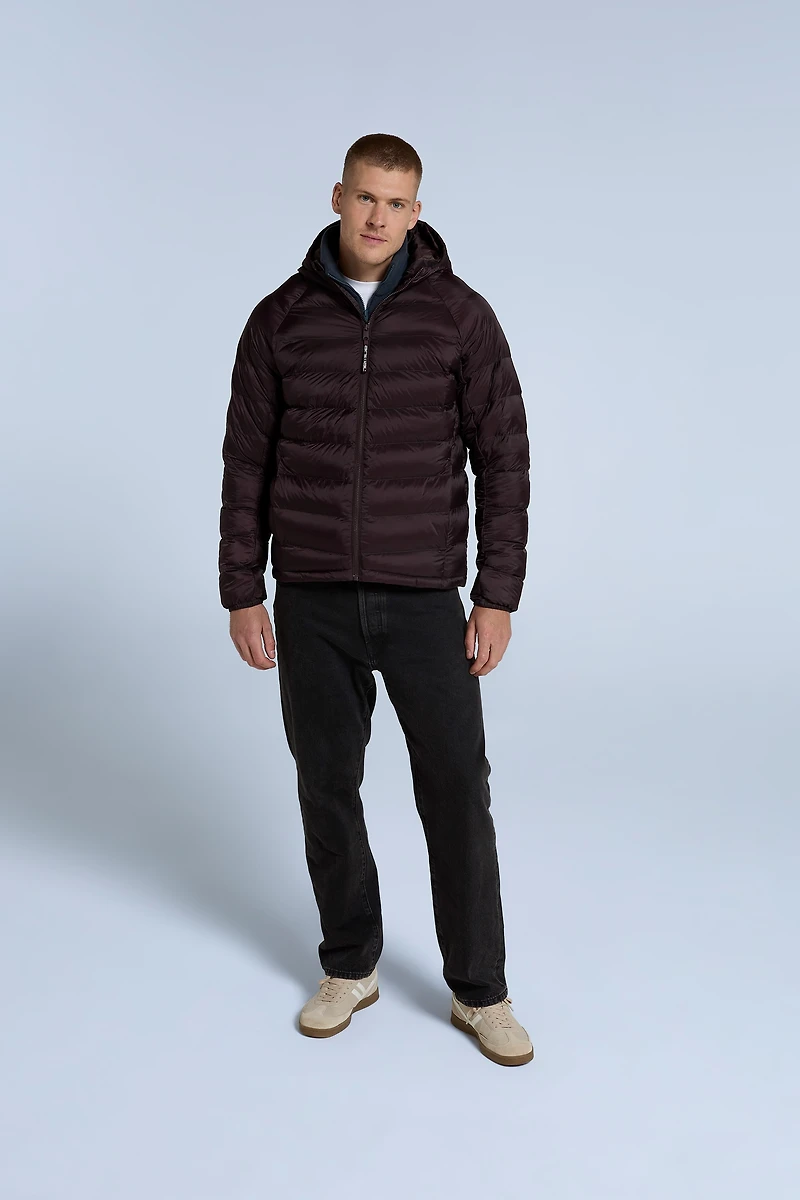 Light Cloud Cosi Hooded Mens Padded Jacket