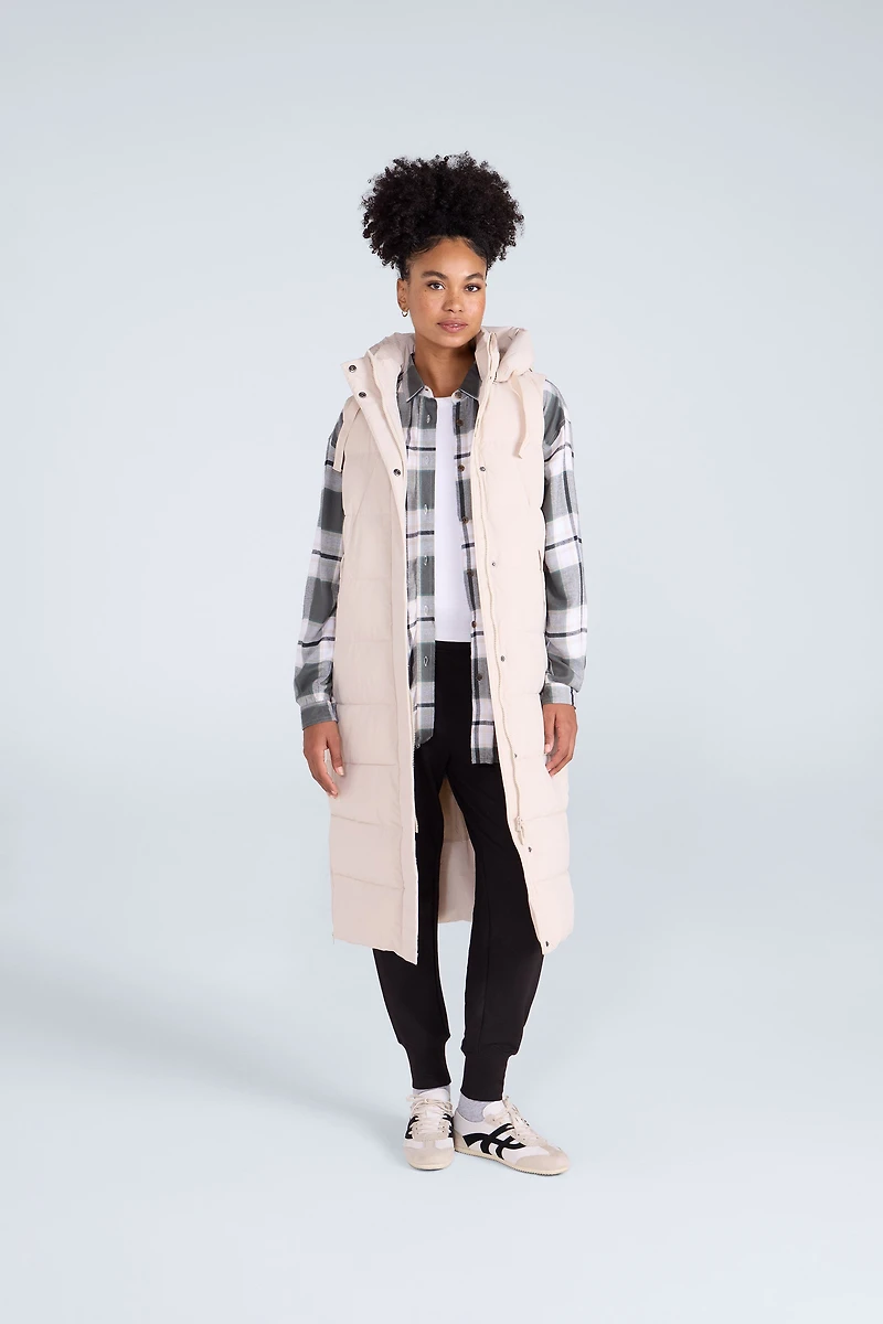 Comfort Zone Womens Longline Gilet