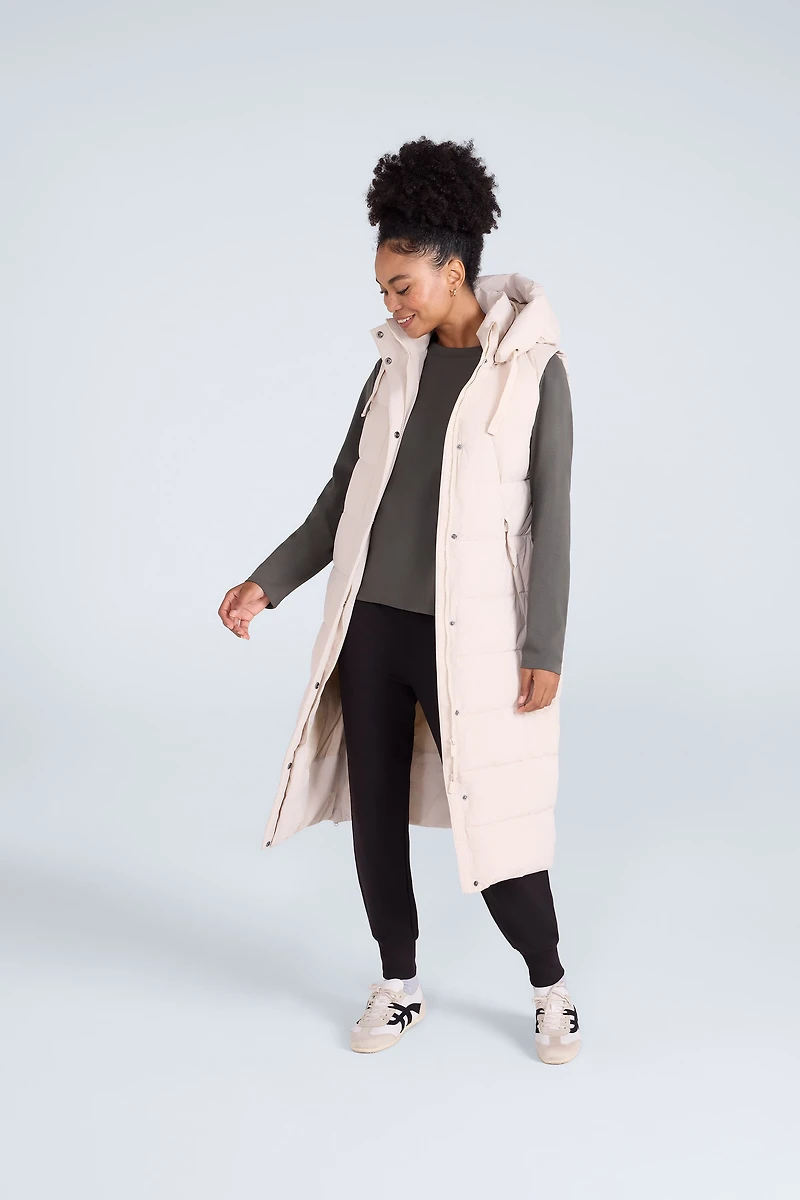 Comfort Zone Womens Longline Gilet