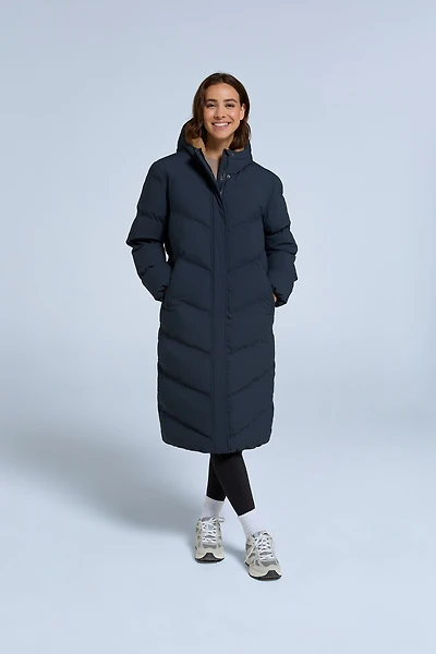 Cocoon Womens Borg Lined Padded Coat