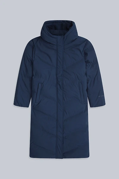 Cocoon Womens Borg Lined Padded Coat