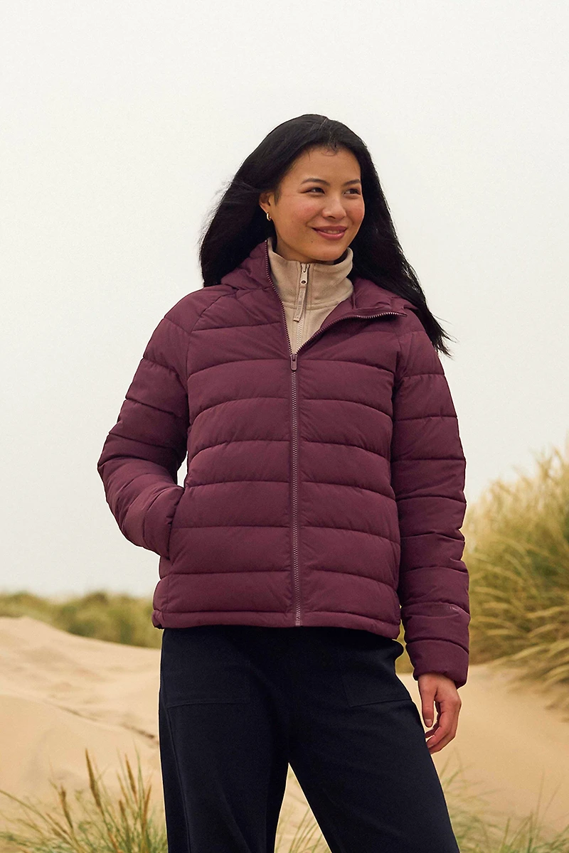 Light Cloud Cosi Hooded Womens Padded Jacket