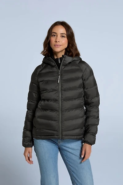 Light Cloud Cosi Hooded Womens Padded Jacket