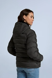 Light Cloud Cosi Hooded Womens Padded Jacket