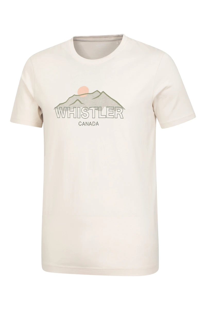 Whistler Mens Graphic Short Sleeve T-Shirt