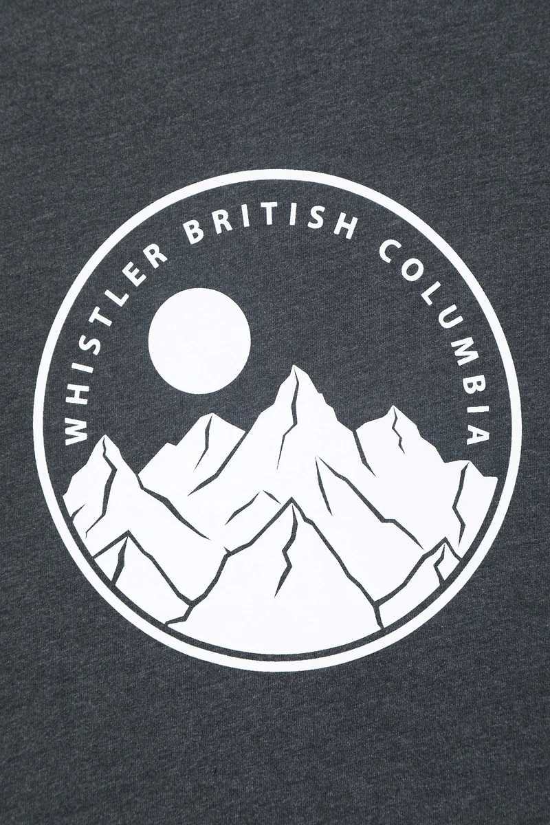 Whistler Mens Graphic Short Sleeve T-Shirt