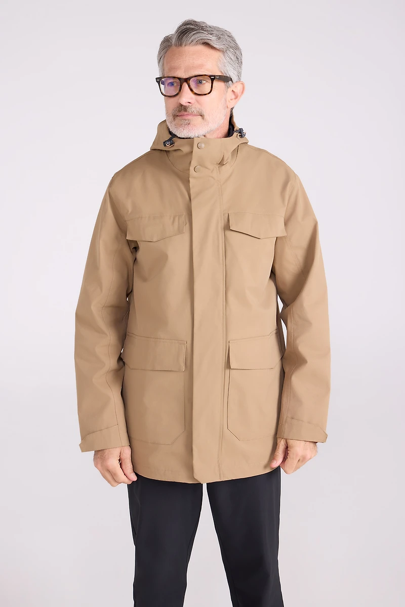Rushes Mens Waterproof Jacket