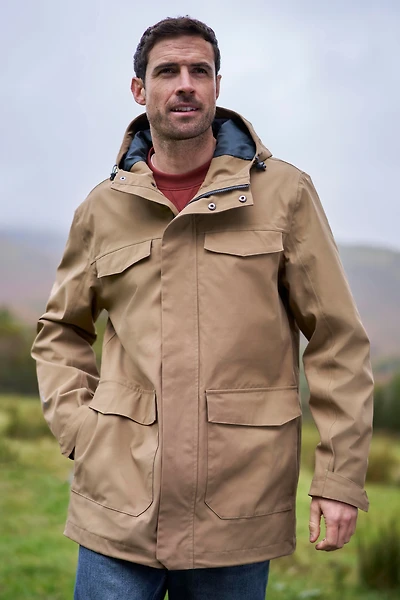 Rushes Mens Waterproof Jacket