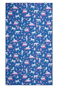 Kids Printed Microfibre Towel