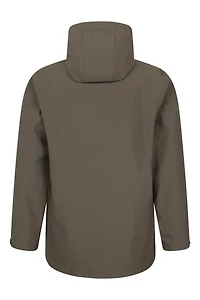 Foxtail Mens Waterproof Long Fleece Lined Jacket