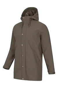 Foxtail Mens Waterproof Long Fleece Lined Jacket