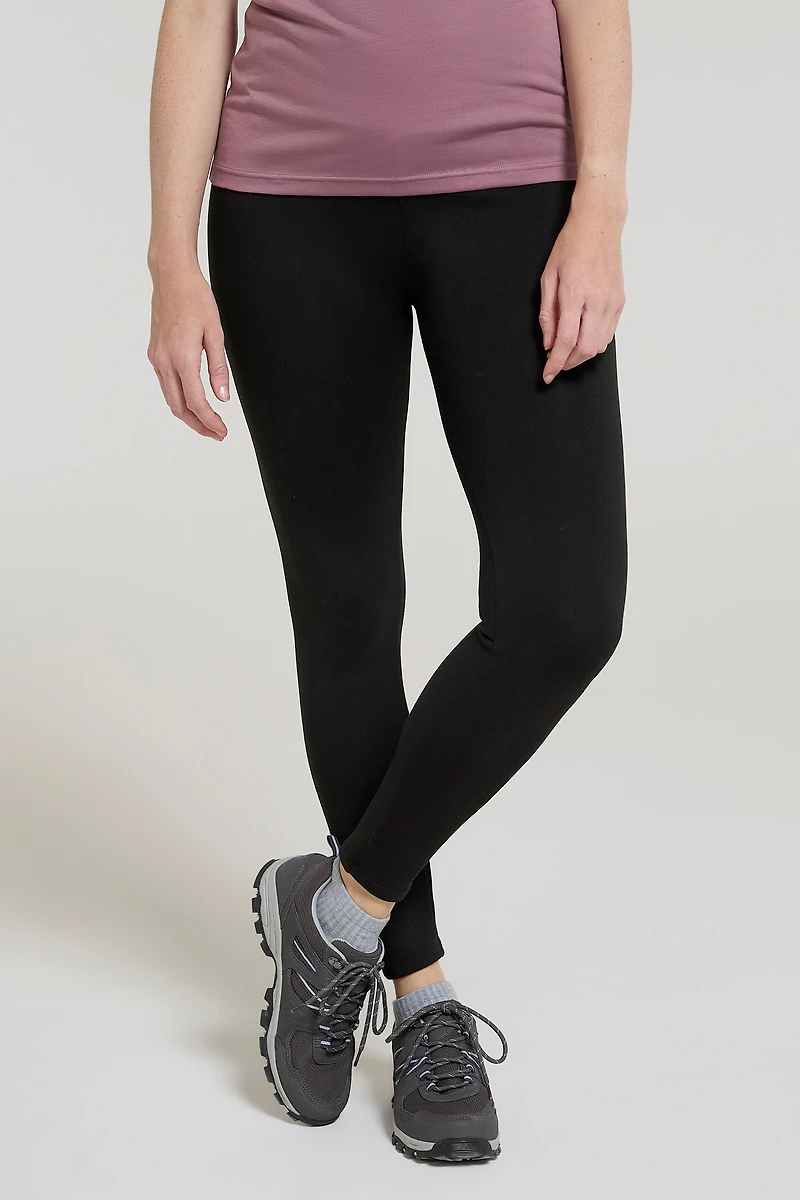 Sherpa Lined Womens Thermal Leggings