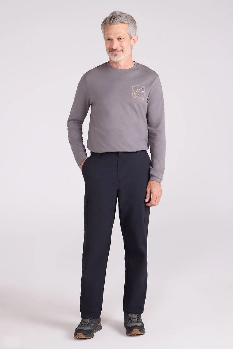 Delta Mens Cargo Stretch Trousers