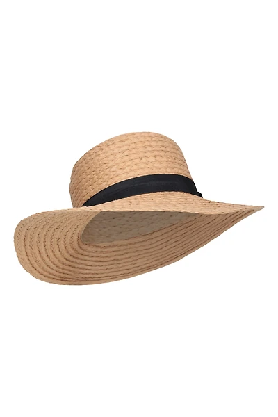 Womens Straw Brim Hat
