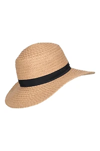 Womens Straw Brim Hat