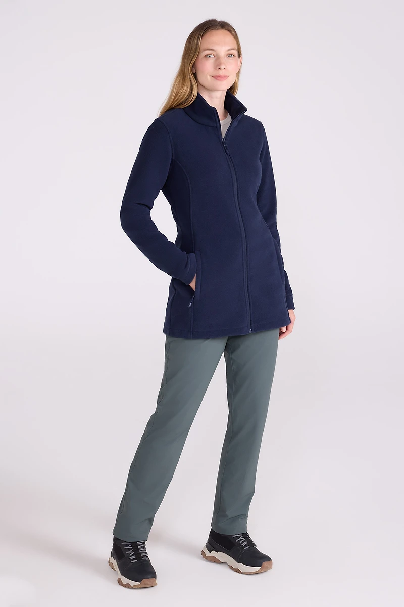 Hythe Womens Long Line Fleece