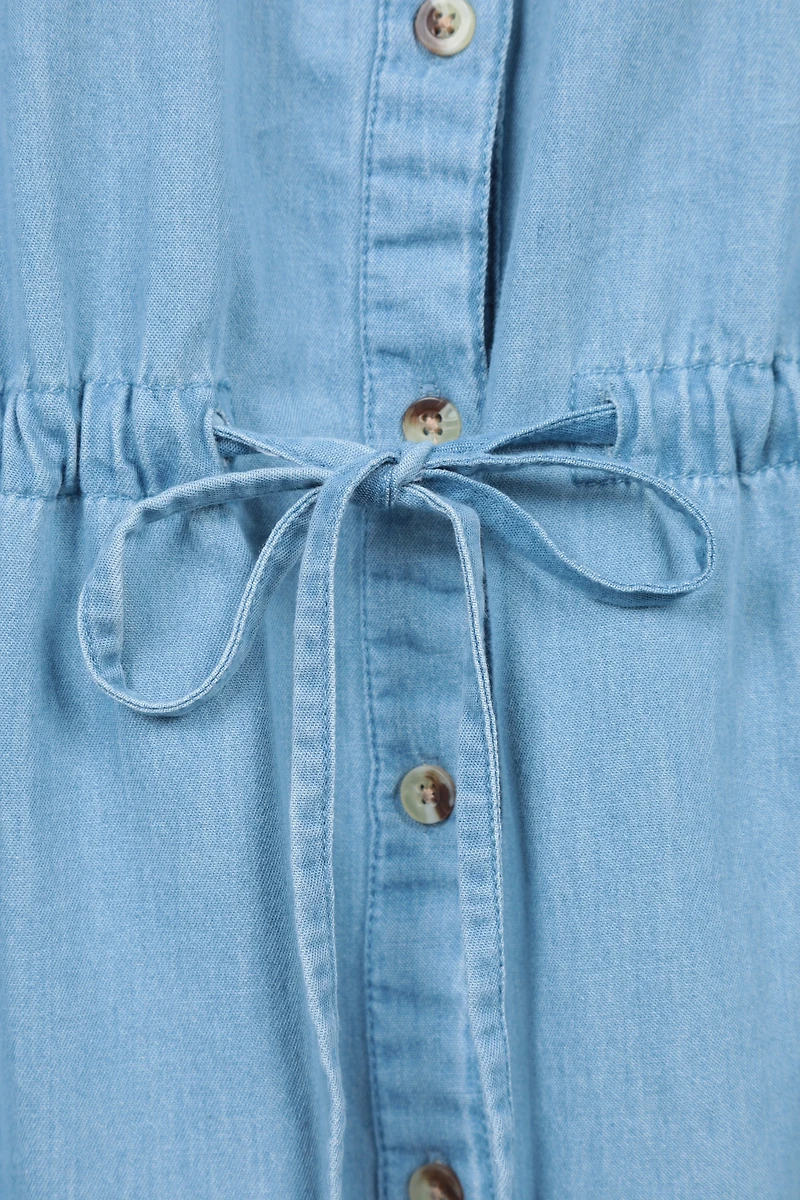 Ronda Womens Chambray Dress
