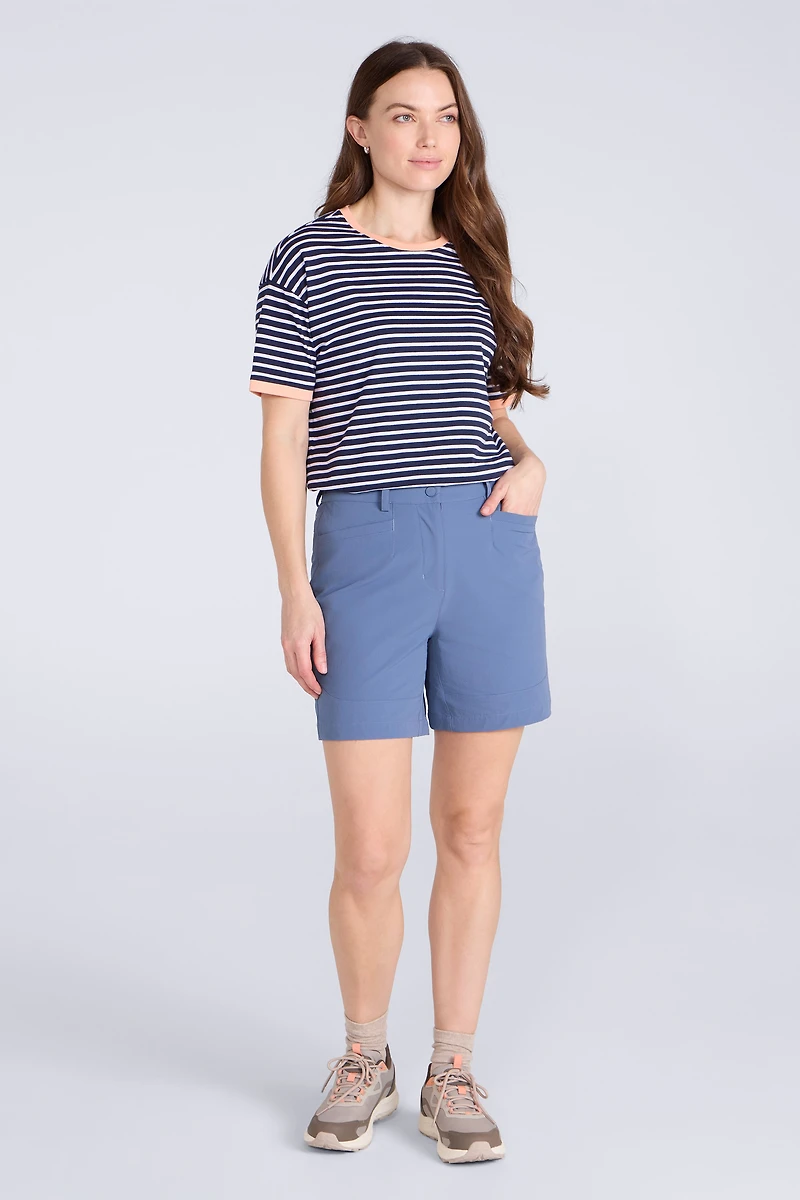 Lade Womens Water Resistant Walking Shorts