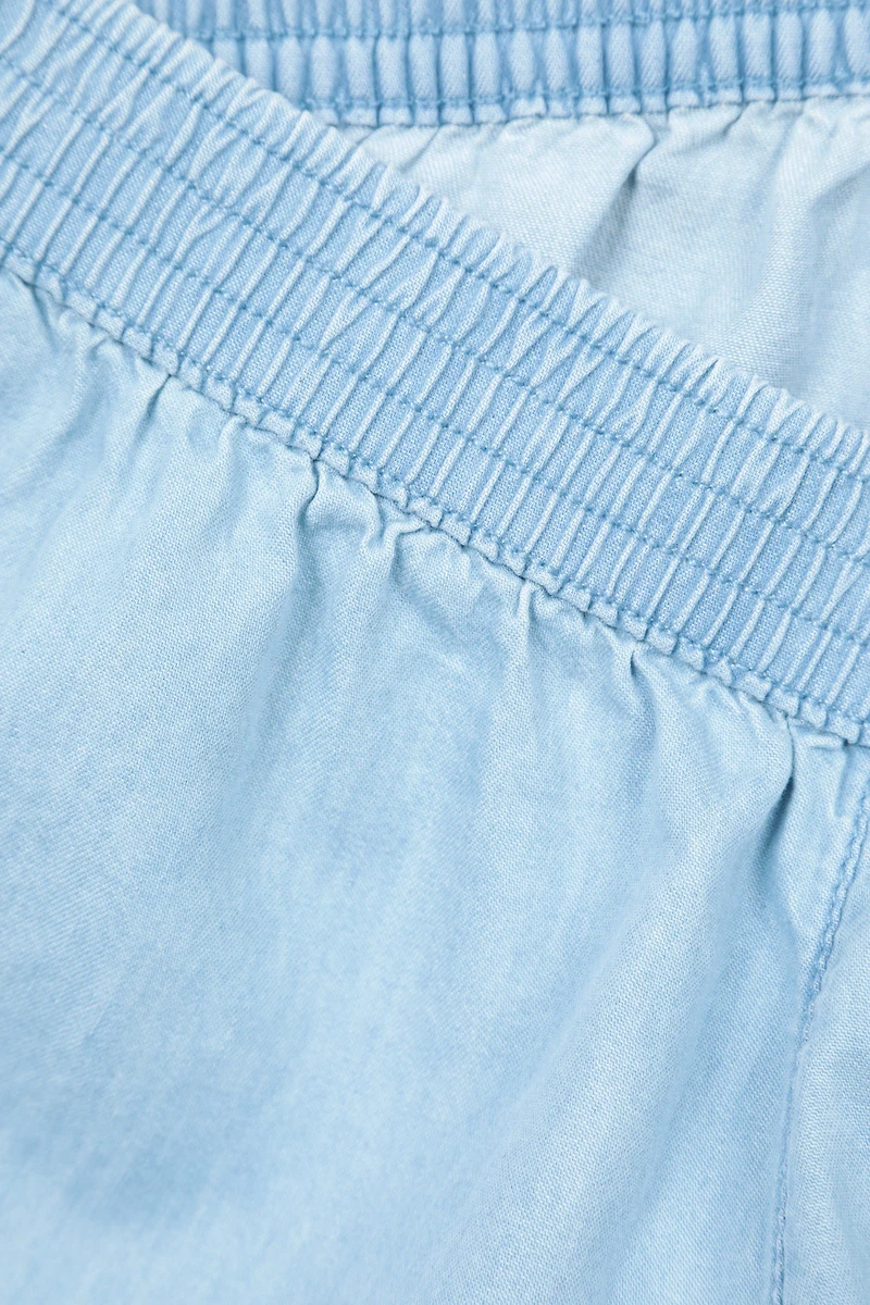 Heather Kids Chambray Shorts