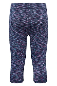 Kayleigh Space Dye Kids Cropped Leggings