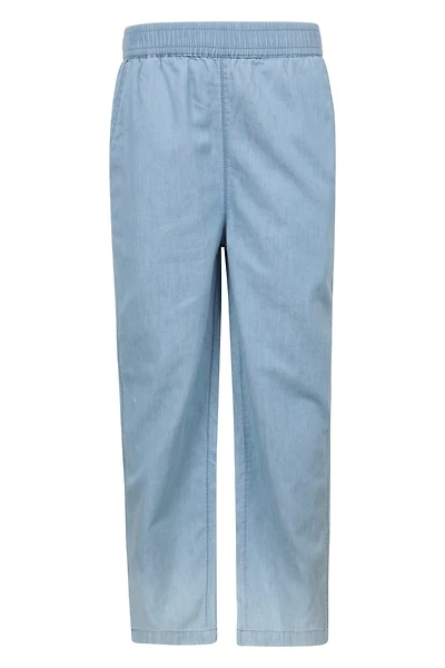Heather Kids Chambray Trousers