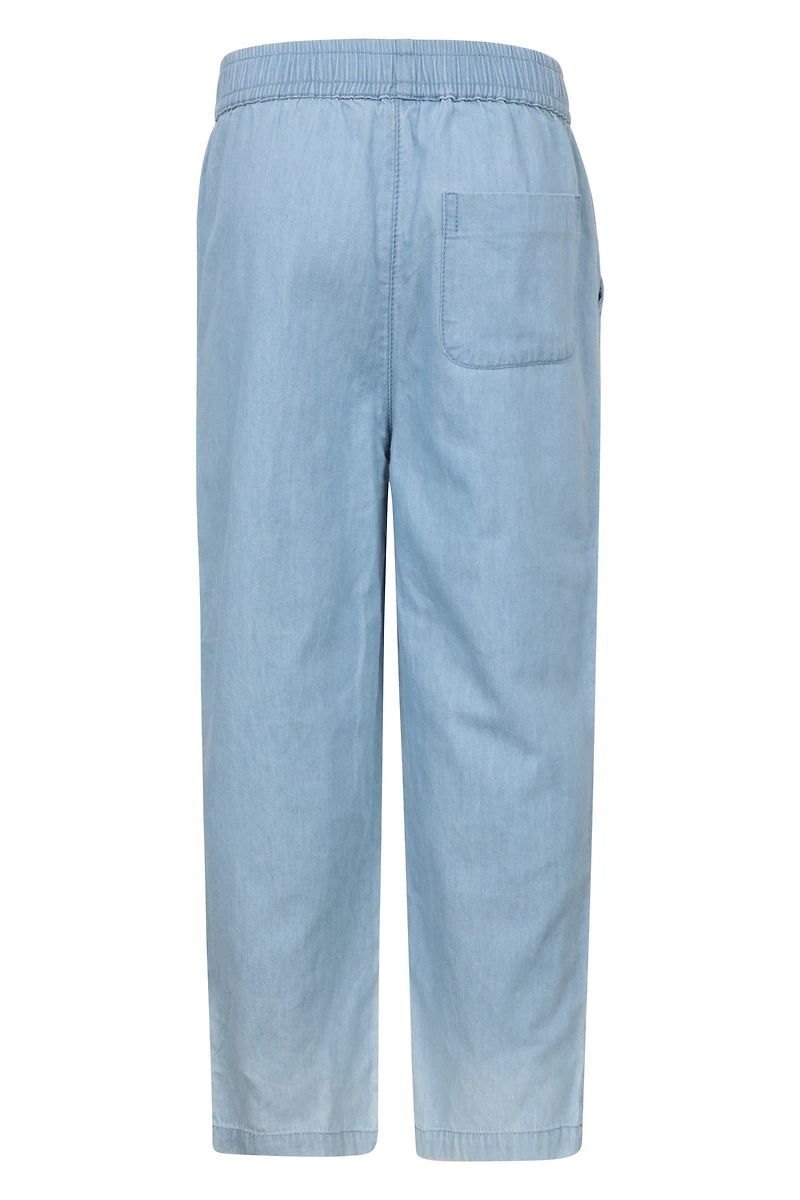 Heather Kids Chambray Trousers