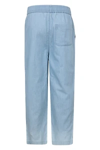 Heather Kids Chambray Trousers