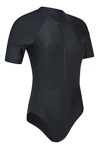 Surfer Short Sleeve Womens Swimsuit