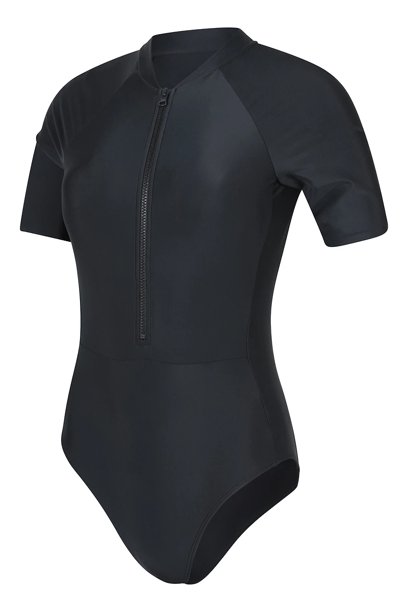 Surfer Short Sleeve Womens Swimsuit