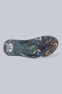 Oceana Mens Printed Flip Flops